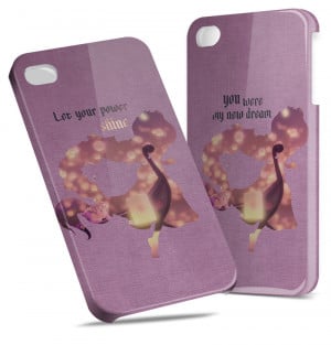 Rapunzel Tangled Quote Disney - Hard Cover Case iPhone 5 4 4S 3 3GS ...