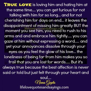 true love is loving him and hating him at the same time you can get