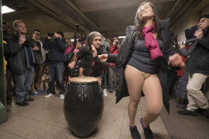 Overheard Quotes and More From No Pants Subway Ride 2015