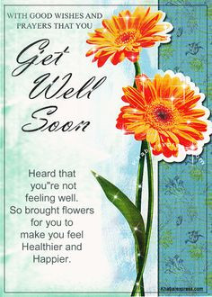 Get Well Soon Messages Religious | With good wishes and prayers that ...