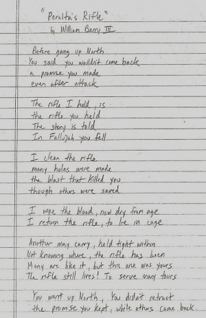 Fallen Marine Poem The story behind the poem is