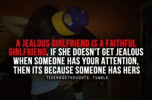 Jealous Girlfriend Quotes Tumblr