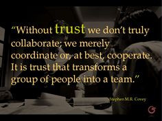 ... can't get people to work together? #leadership #trust #teamwork More