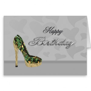 Stylish High Heel Birthday