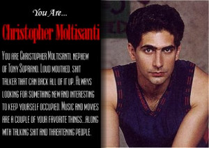 Thread: Which Sopranos character are you?