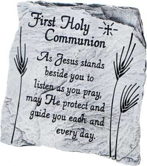 First Holy Communion Framed Remembrance Catholic Gift Precious Moments ...