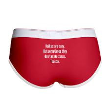 Haikus Are Easy Women's Boy Brief for