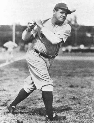 Baseball legend Babe Ruth