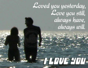 Romantic Quotes: I Love You