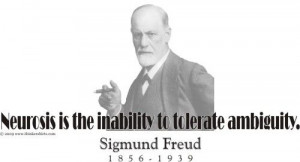 ThinkerShirts.com presents Sigmund Freud and his famous quote ...