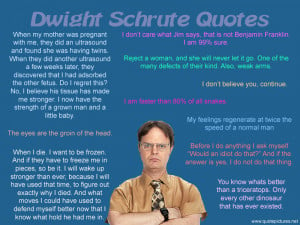 Dwight Schrute Quotes – The Office