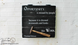 Opportunity Quote Sign