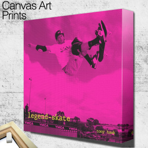tony hawk quote square wall art