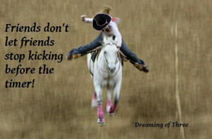 Barrel racing