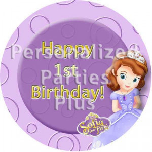 Sofia The First Cupcake