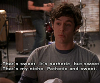 003; Seth Cohen: he's just hilarious and cute in the dorkiest way ever ...