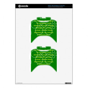 carl rogers quote xbox 360 controller decal