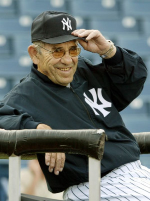 Yogi Berra won 10 championship rings with the Yankees. (Photo: Kathy ...
