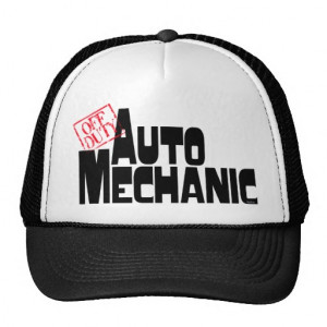 Funny Auto Mechanic Mesh Hats