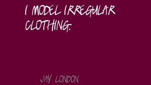 Model Irregular Clothing ~ Boldness Quote