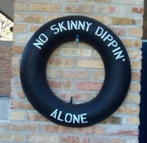 Go skinny dipping 