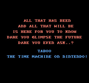 The time machine on Nintendo!”