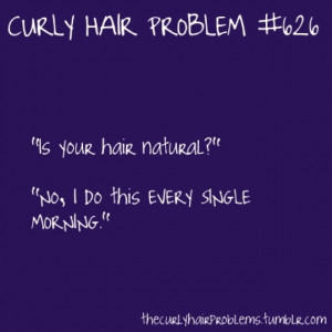 Curly Hair Quote