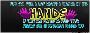 crazy Timeline Cover Fun Covers : You Tell About a woman by her hands
