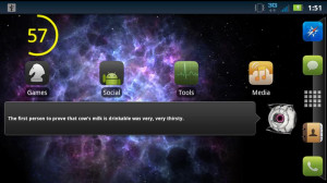 Fact Sphere Quote Widget - screenshot