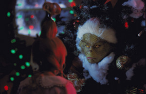 Cindy Lou Who: You're the... the...The Grinch: [mimicking Cindy] The ...