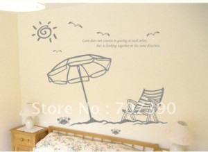 wall stickers vinyl wall quotes beach