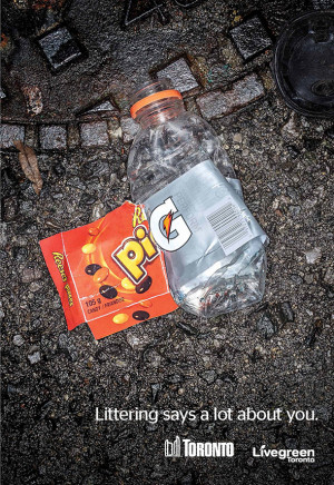 Toronto wins big with new anti-litter ad campaign