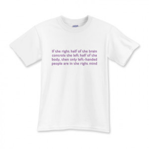 Funny Left Handed Kids T-Shirt