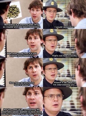The office Jim & Dwight