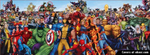 Marvel Heroes Facebook Cover