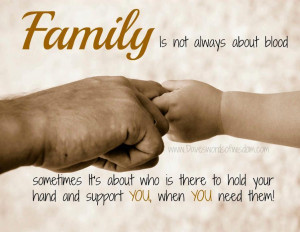 Quotes About Family Not Being There Family Is Not Always About
