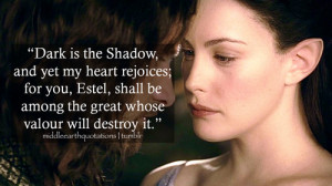 Arwen to Aragorn, The Lord of the Rings, Appendices, A Annals of the ...