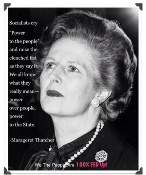Thatcher socialism power to the people 650