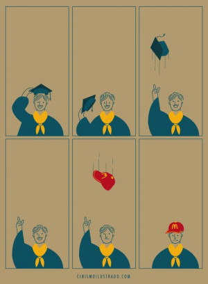 Humorously Cynical Illustrations on Modern Life by Eduardo Salles