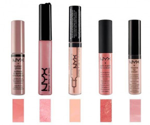 NYX It List the Natural Lip Glosses