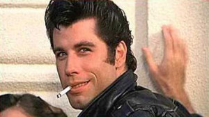 Is it just me or does Lady Gaga look like Danny Zuko?
