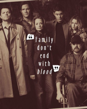 Sam, Dean, Castiel, Bobby, Ellen and Jo ~ Supernatural 