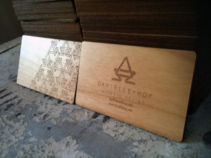 Laser engraved business cards are like having a work of art in your ...