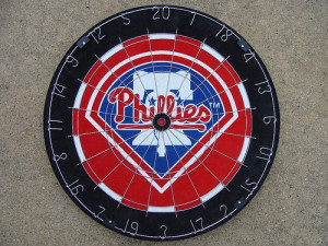Phillies dartboard
