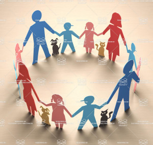 Family Circle Illustration