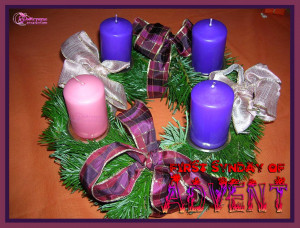 Advent: the time to listen for footsteps, you can't hear footsteps ...