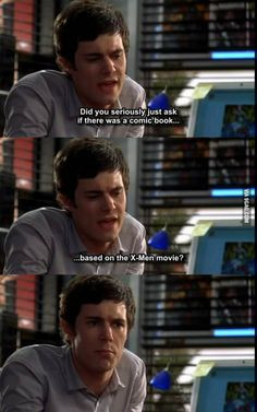 seth cohen hahahah yes and like novels the movie seldom follows the ...