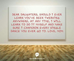 Dear Daughters....love it
