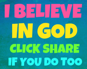 Myspace Graphics > God Quotes > i believe in God Graphic