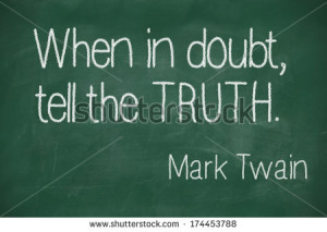 famous Mark Twain quote 